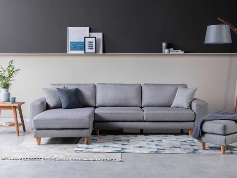 Daina Anthracite Sofa