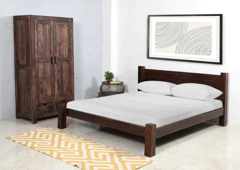 Gangaur Modern Wooden Bed 
