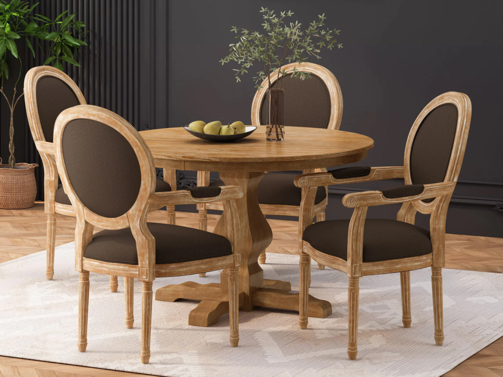 Nature Dining Table Set 4 Seater #34