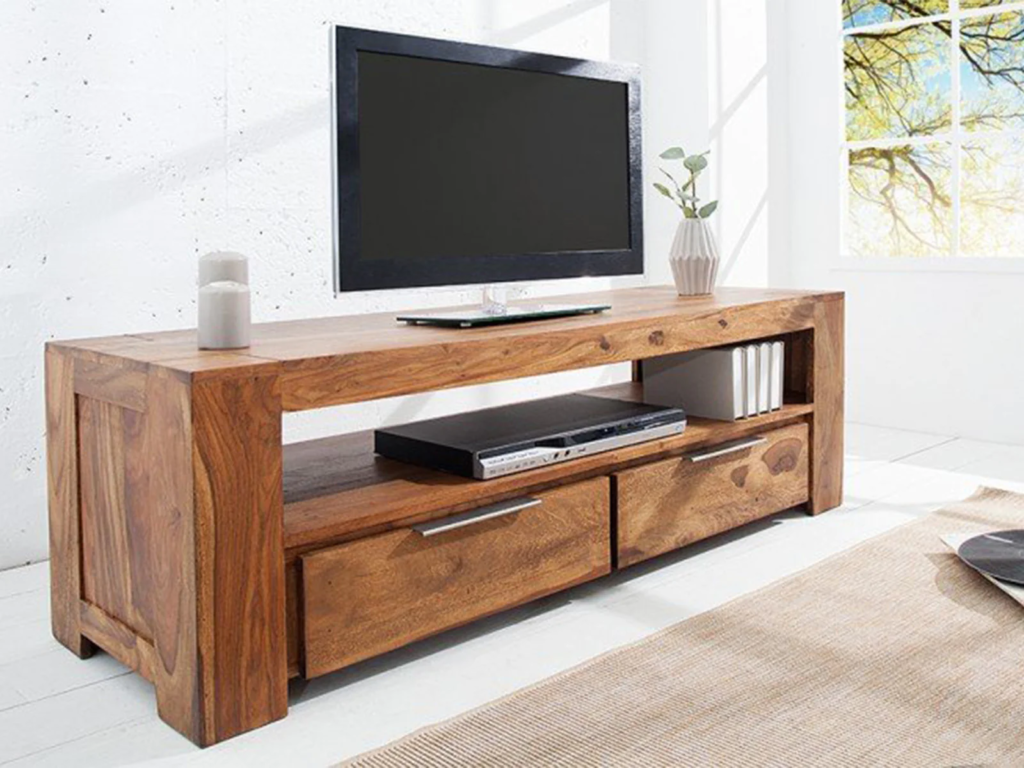 Rio Sheesahm Wood TV Unit #1