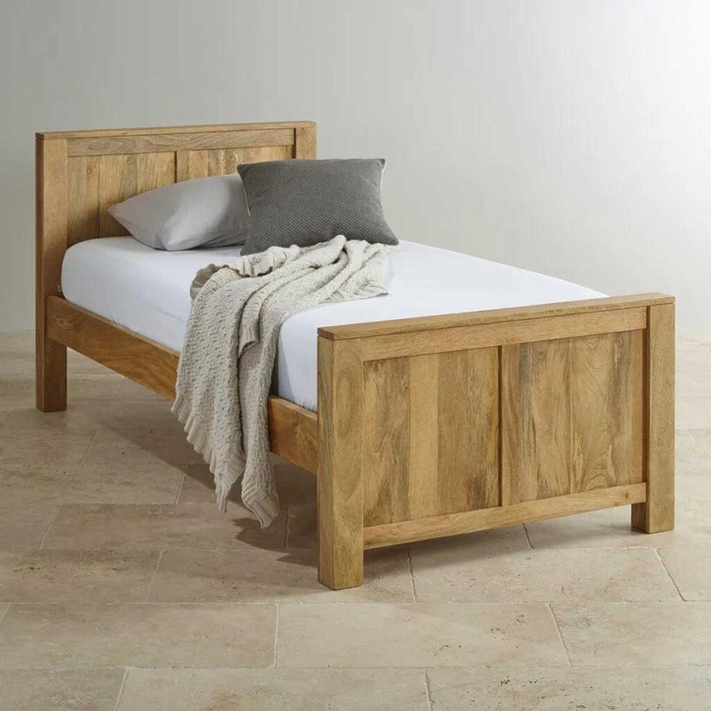 Misa Mango Wood Single Bed