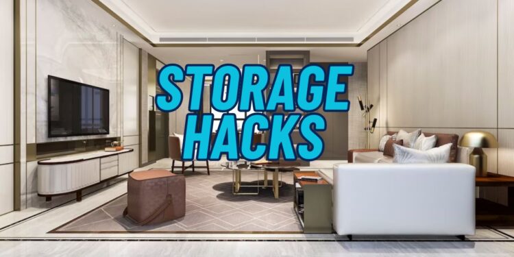 Is Your Living Room a Mess Discover 5 Essential Storage Hacks!